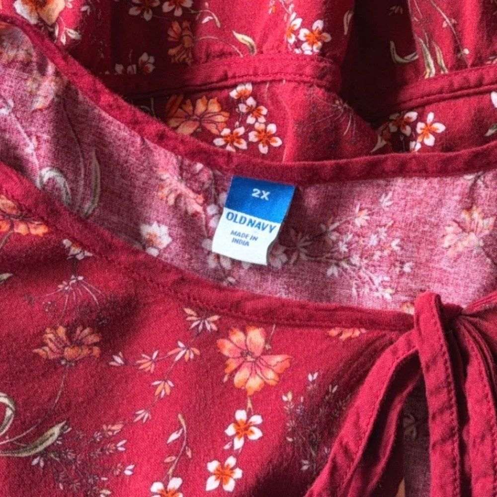 Old Navy Womens 2X Burgundy DO NOT‎ BUY